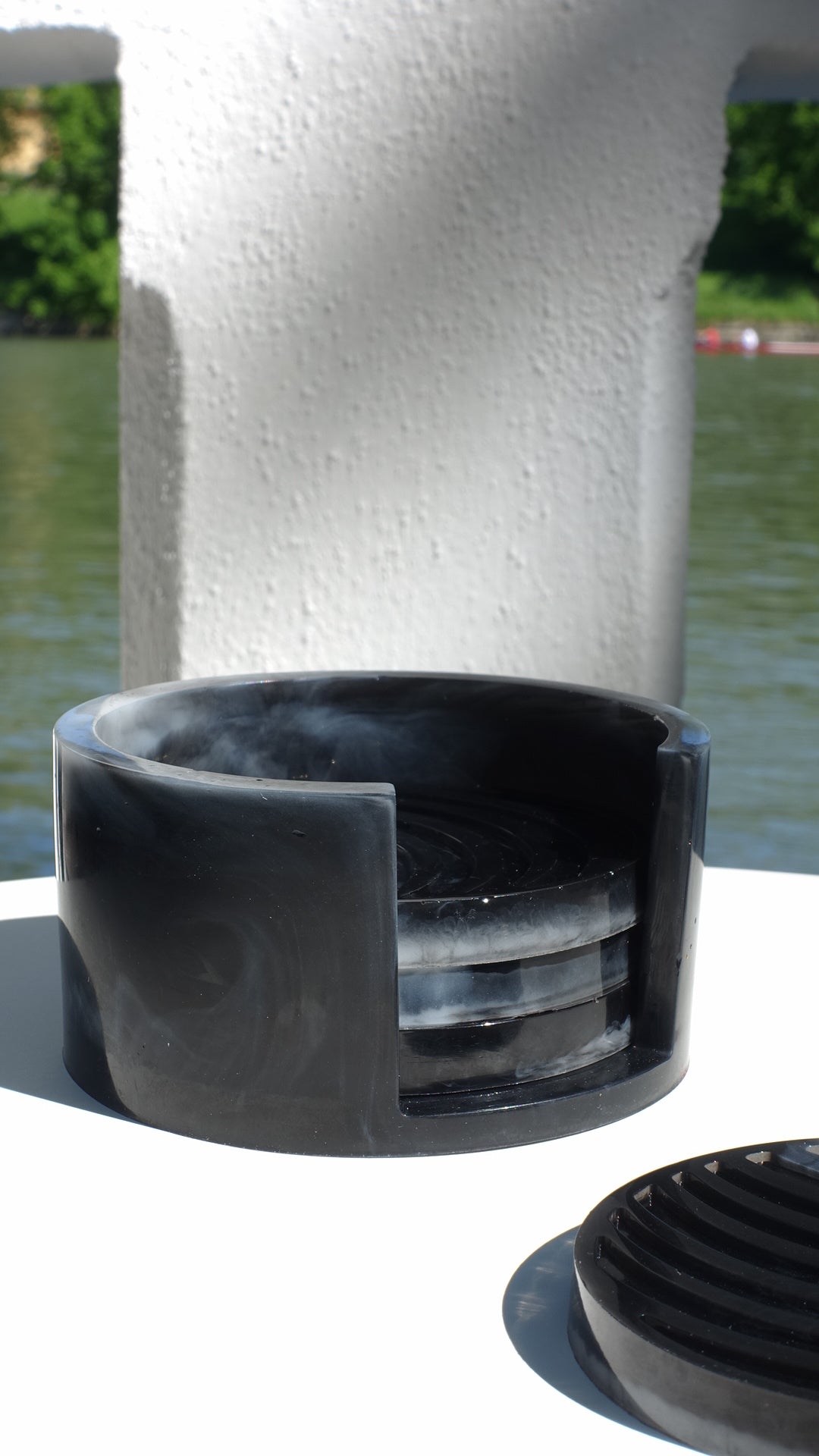 SET 4 SOTTOBICCHIERI rotondi